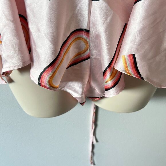 Victoria Secret LOVE Print Romper Size M - Picture 4 of 8